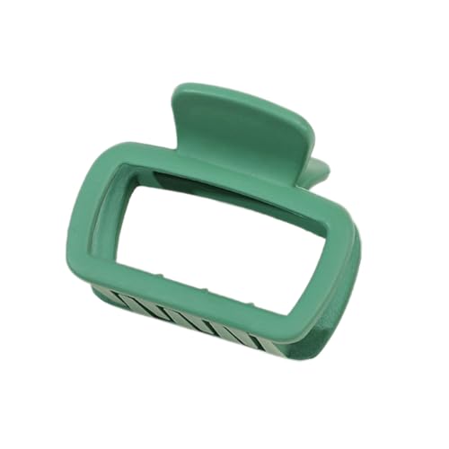 5 Stück 5cm Klein Haarklammern,Bunt Rechteck Haarspangen Rutschfeste Haarklammer Haarkrallen Deko Haarschmuck Haarstyling-Zubehör für Frauen mittleres und dünnes Haar,Fruchtgrün von Blausky