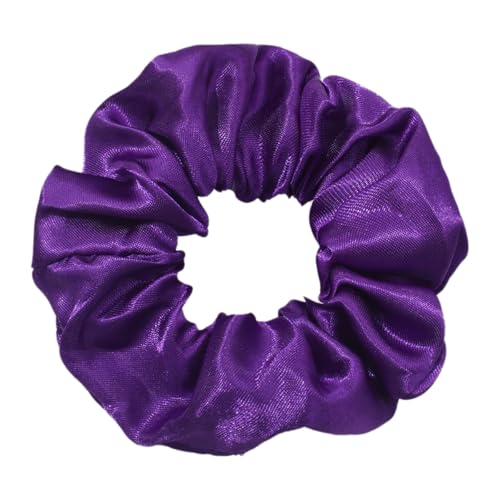 8 Stück Satin Haargummis,10cm Zopfgummis Haargummi Headband Bunte Haar Scrunchie Set Weich Elastisch Haarschmuck für Damen Frauen Lange Feine Oder Dicke Lockige Haare,Lila B von Blausky