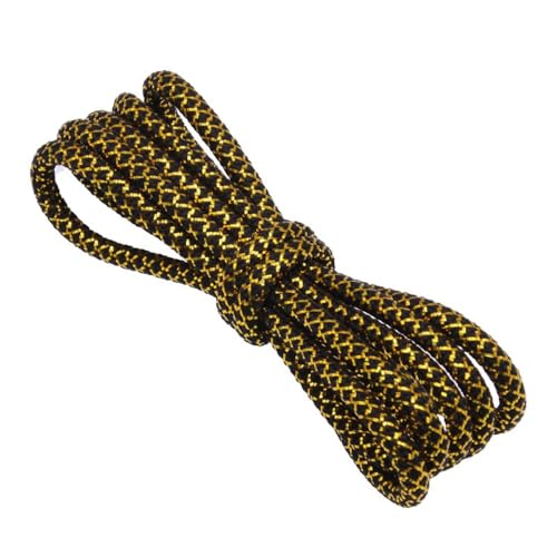 Blausky 2 Paar 120cm Runde Schnürsenkel,0.45cm dünne Schnürsenkel aus Metalldraht Damen & Herren Ersatz Stiefel Schuhbänder reißfeste Shoelaces für Sneaker Laufschuhe Sporschuhe,Schwarzgold Blausky 2 Paar 120cm Runde Schnürsenkel,0.45cm dünne Schnürsenkel aus Metalldraht Damen & Herren Ersatz Stiefel Schuhbänder reißfeste Shoelaces für Sneaker Laufschuhe Sporschuhe,Schwarzgold von Blausky