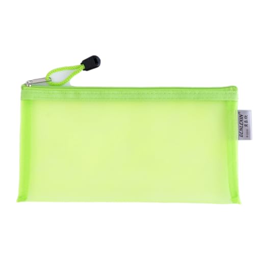 Blausky 24 Stück Taschen aus Netzgewebe mit Reißverschluss,Mehrzweck Mäppchen Federmäppchen Stiftemäppchen Kosmetiktasche Pencil Case Schreibwaren Organizer für DIY-Heimarbeit Kosmetik 22x11.5cm,Grün Blausky 24 Stück Taschen aus Netzgewebe mit Reißverschluss,Mehrzweck Mäppchen Federmäppchen Stiftemäppchen Kosmetiktasche Pencil Case Schreibwaren Organizer für DIY-Heimarbeit Kosmetik 22x11.5cm,Grün von Blausky