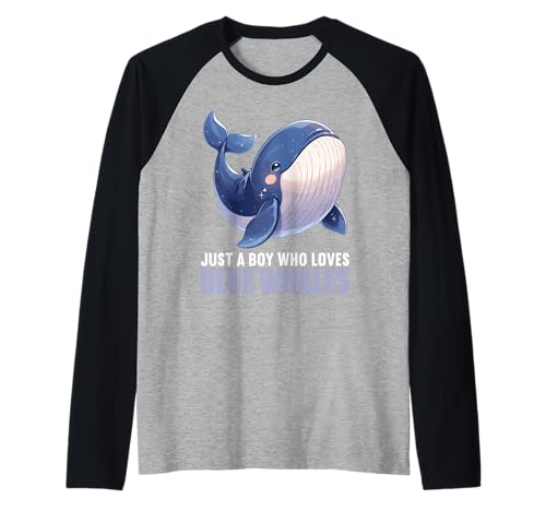 Herren Blauwale Blauwal Raglan Herren Blauwale Blauwal Raglan von Blauwale Blauwal Tier Shop