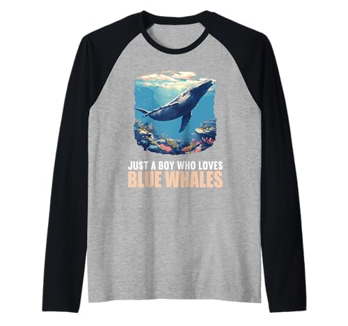 Herren Blauwale Blauwal Raglan Herren Blauwale Blauwal Raglan von Blauwale Blauwal Tier Shop