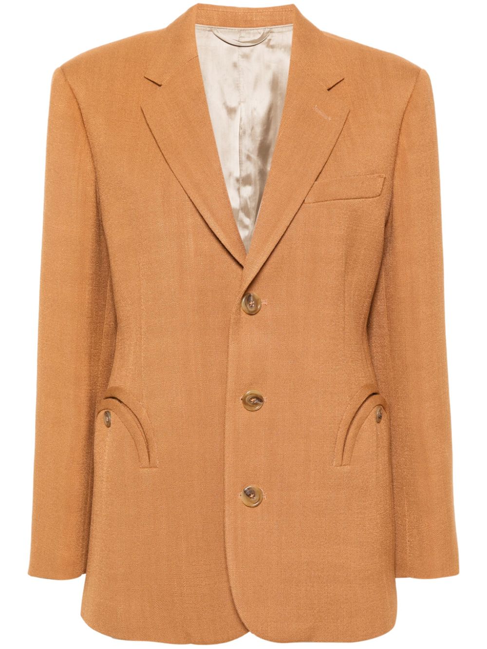 Blazé Milano Santana Peanut Nana Blazer - Braun von Blazé Milano