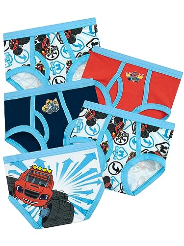 Blaze and the Monster Machines Jungenunterwäsche im 5er-Pack | Multipack Monster Trucks Jungen-Slips | 92 von Blaze and the Monster Machines