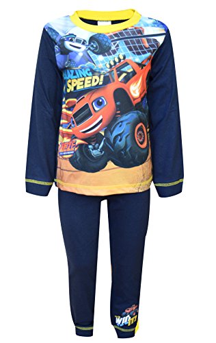Blaze Jungen Monster Machines Snug Fit Pyjamas Alter 1,5 bis 5 Jahre von Blaze