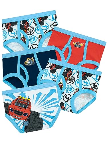 Blaze and The Monster Machines Jungenunterwäsche im 5er-Pack | Multipack Monster Trucks Jungen-Slips | 104 von Blaze