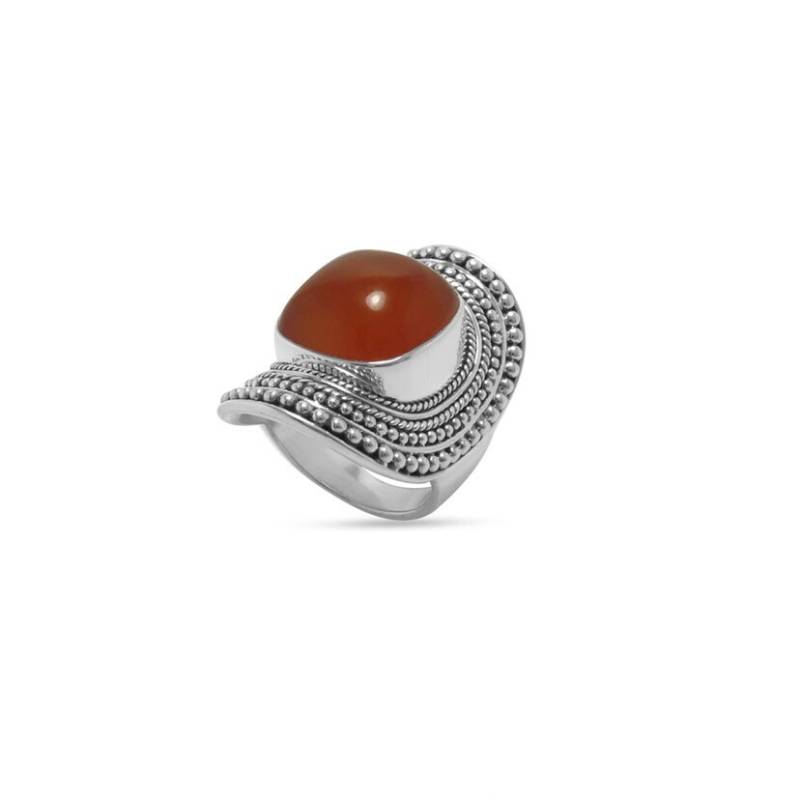 Karneol Ring | Größe 9 von BlazeJewelries