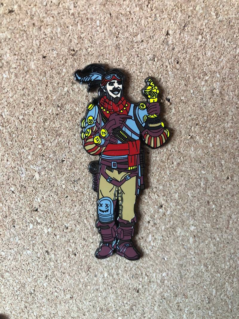 Mirage Apex Legends Narren Gold Limited Edition Enamel Pin Erbstück von BlazeTechPins