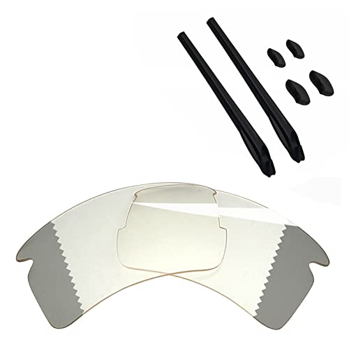 BlazerBuck Anti-salz Ersatzgläser für Oakley Flak 2.0 XL OO9188 - Klares Schwarz Photochrom BlazerBuck Anti-salz Ersatzgläser für Oakley Flak 2.0 XL OO9188 - Klares Schwarz Photochrom von BlazerBuck