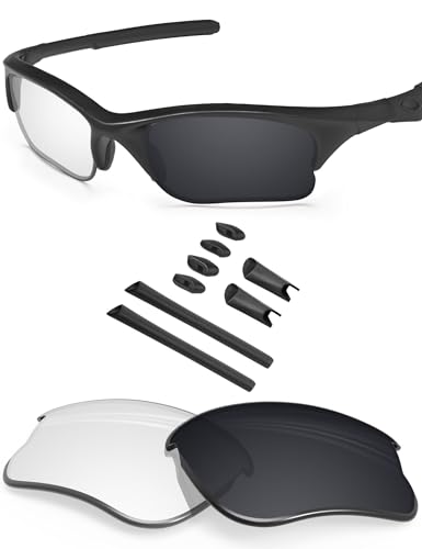 BlazerBuck Anti-salz Ersatzgläser für Oakley Half Jacket XLJ - Klares Schwarz Photochrom BlazerBuck Anti-salz Ersatzgläser für Oakley Half Jacket XLJ - Klares Schwarz Photochrom von BlazerBuck