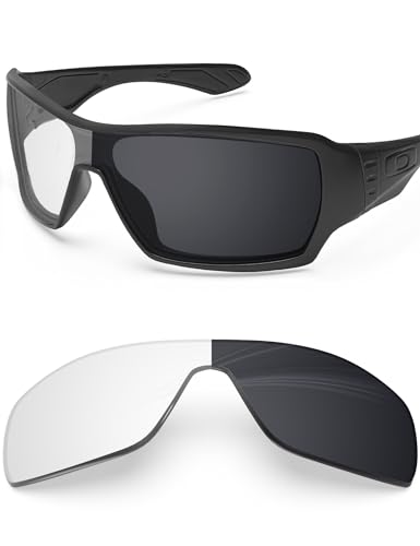 BlazerBuck Anti-salz Ersatzgläser für Oakley Offshoot OO9190 - Klares Schwarz Photochrom BlazerBuck Anti-salz Ersatzgläser für Oakley Offshoot OO9190 - Klares Schwarz Photochrom von BlazerBuck