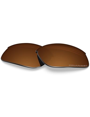 BlazerBuck Anti-salz Polarisierte Ersatzgläser für Oakley Bottle Rocket OO9164 - Bernstein von BlazerBuck