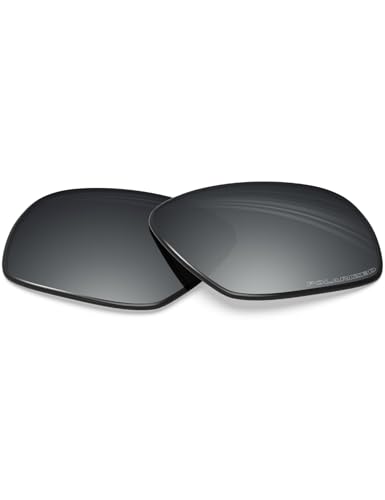BlazerBuck Anti-salz Polarisierte Ersatzgläser für Oakley Deviation OO4061 - Silberchrom von BlazerBuck
