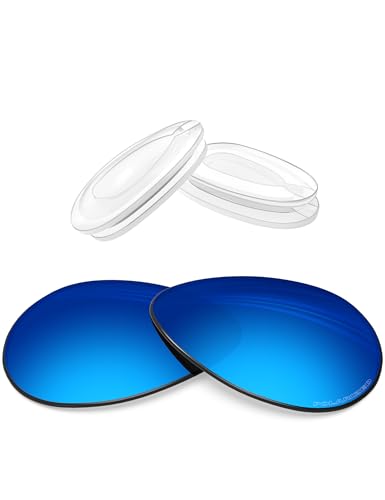BlazerBuck Anti-salz Polarisierte Ersatzgläser für Oakley Elmont L - Eisblau von BlazerBuck