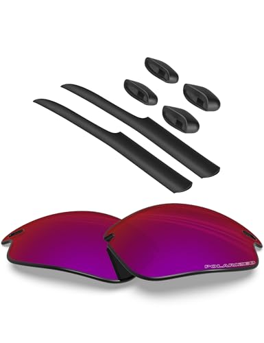 BlazerBuck Anti-salz Polarisierte Ersatzgläser für Oakley Fast Jacket OO9097 - Gebrannter Sternenhimmel von BlazerBuck