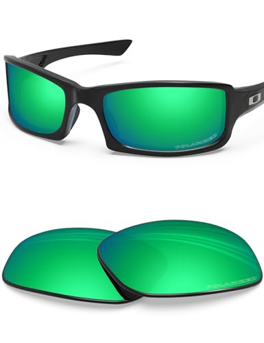 BlazerBuck Anti-salz Polarisierte Ersatzgläser für Oakley Fives Squared - Smaragdgrün von BlazerBuck