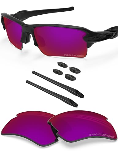 BlazerBuck Anti-salz Polarisierte Ersatzgläser für Oakley Flak 2.0 XL OO9188 - Gebrannter Sternenhimmel von BlazerBuck