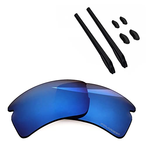 BlazerBuck Anti-salz Polarisierte Ersatzgläser für Oakley Flak 2.0 XL OO9188 - Mitternachtsblau von BlazerBuck