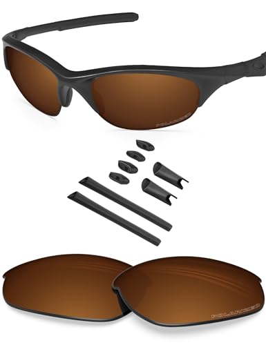 BlazerBuck Anti-salz Polarisierte Ersatzgläser für Oakley Half Jacket - Bernstein von BlazerBuck