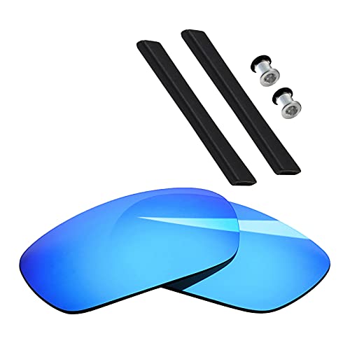 BlazerBuck Anti-salz Polarisierte Ersatzgläser für Oakley Jawbone Racing Jacket - Eisblau von BlazerBuck