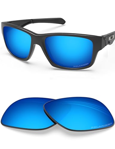 BlazerBuck Anti-salz Polarisierte Ersatzgläser für Oakley Jupiter Squared OO9135 - Eisblau von BlazerBuck