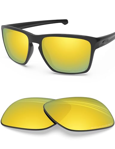 BlazerBuck Anti-salz Polarisierte Ersatzgläser für Oakley Sliver XL OO9341-24K Gold von BlazerBuck