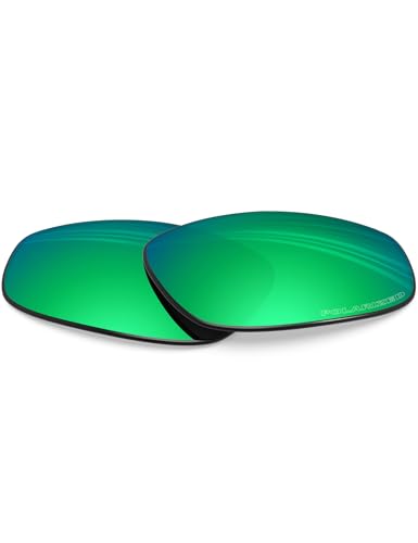 BlazerBuck Anti-salz Polarisierte Ersatzgläser für Oakley Straight Jacket 2007 - Smaragdgrün von BlazerBuck