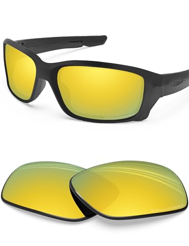 BlazerBuck Anti-salz Polarisierte Ersatzgläser für Oakley Straightlink OO9331-24K Gold von BlazerBuck
