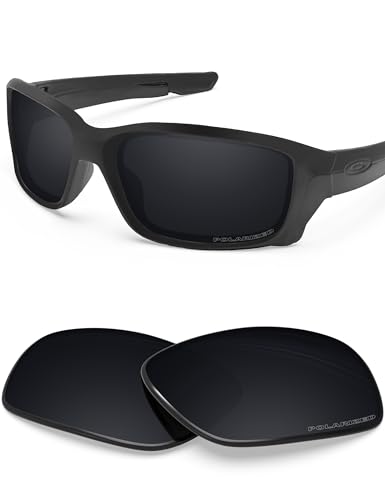 BlazerBuck Anti-salz Polarisierte Ersatzgläser für Oakley Straightlink OO9331 - Schwarz BlazerBuck Anti-salz Polarisierte Ersatzgläser für Oakley Straightlink OO9331 - Schwarz von BlazerBuck