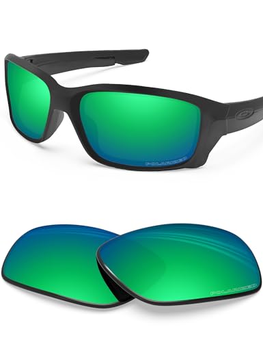 BlazerBuck Anti-salz Polarisierte Ersatzgläser für Oakley Straightlink OO9331 - Smaragdgrün BlazerBuck Anti-salz Polarisierte Ersatzgläser für Oakley Straightlink OO9331 - Smaragdgrün von BlazerBuck