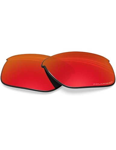 BlazerBuck Anti-salz Polarisierte Ersatzgläser für Oakley Thinlink OO9316 - Feuerrot von BlazerBuck