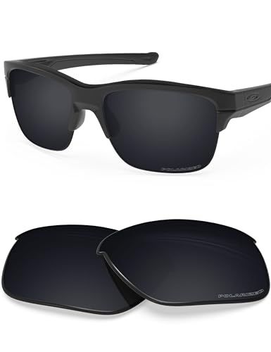 BlazerBuck Anti-salz Polarisierte Ersatzgläser für Oakley Thinlink OO9316 - Schwarz von BlazerBuck
