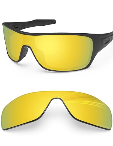 BlazerBuck Anti-salz Polarisierte Ersatzgläser für Oakley Turbine Rotor OO9307-24K Gold von BlazerBuck