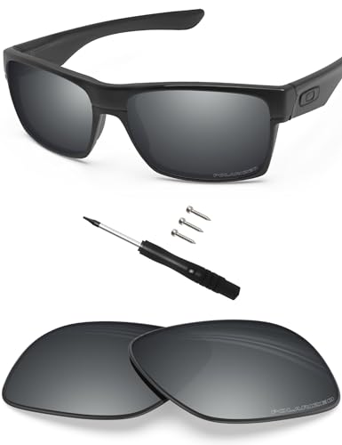 BlazerBuck Anti-salz Polarisierte Ersatzgläser für Oakley TwoFace OO9189 - Silberchrom von BlazerBuck