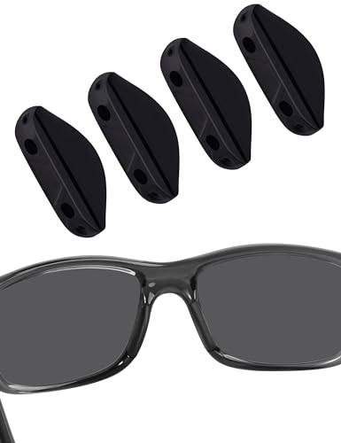 BlazerBuck Ersatz-Nasenpolster für Oakley Fives Squared Sonnenbrille, Schwarz + Schwarz von BlazerBuck