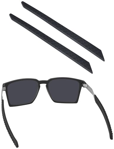 BlazerBuck Ersatz-Ohrsocken für Oakley Exchange OX8055 | Exchange R OX8184 | Exchange Sun OO9483 Brille, Schwarz , 0 von BlazerBuck