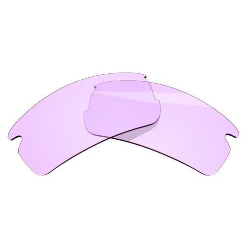 BlazerBuck Ersatzgläser und Socken-Set für Oakley Flak 2.0 OO9295, Niedriges Hellrosa, 0 von BlazerBuck