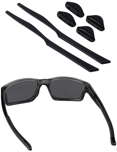 BlazerBuck Ersatzsocken-Set für Oakley Chainlink OO9247 Sonnenbrille, Schwarz, 0 von BlazerBuck