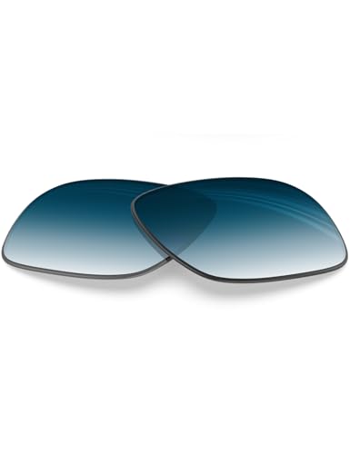 BlazerBuck Polarisierte Ersatzgläser für Oakley Gascan Small 57 mm Sonnenbrillen, Blauer Farbverlauf, 0 von BlazerBuck