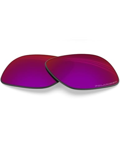 BlazerBuck Polarisierte Ersatzgläser für Oakley Reedmace OO9126 54 mm Sonnenbrille, Verbranntes Sternenmotiv, polarisiert, 0 von BlazerBuck