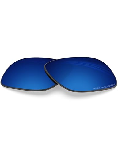 BlazerBuck Polarisierte Ersatzgläser für Oakley Wheel House OO9469 54 mm Sonnenbrille, Mitternachtsblau, polarisiert, 0 von BlazerBuck