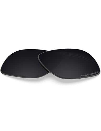 BlazerBuck Polarisierte Ersatzgläser für RayBan Clubmaster RB3016 51 mm Sonnenbrille, Schwarz, polarisiert, 0 von BlazerBuck