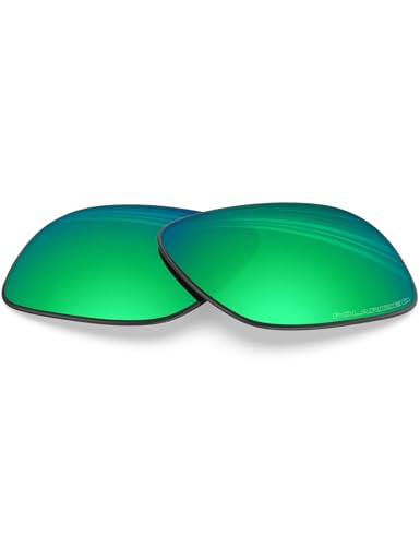 BlazerBuck Polarisierte Ersatzgläser für RayBan Clubmaster RB3016 51 mm Sonnenbrille, Smaragdgrün, polarisiert, 0 von BlazerBuck