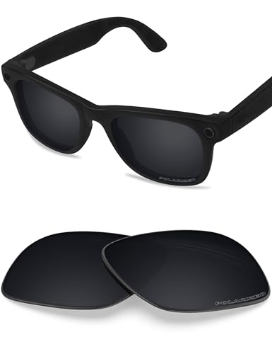 BlazerBuck Polarisierte Ersatzgläser für RayBan Meta Wayfarer RW4006 Brillen gegen Salz, Schwarz, polarisiert, 0 BlazerBuck Polarisierte Ersatzgläser für RayBan Meta Wayfarer RW4006 Brillen gegen Salz, Schwarz, polarisiert, 0 von BlazerBuck