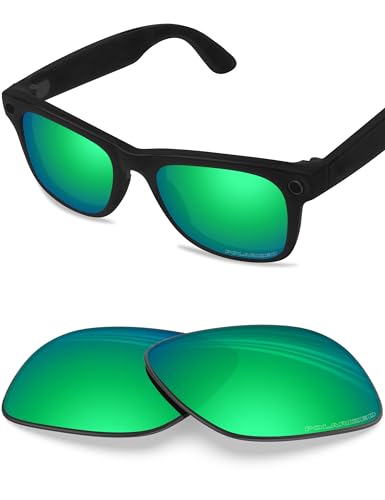 BlazerBuck Polarisierte Ersatzgläser für RayBan Meta Wayfarer RW4006 Brillen gegen Salz, Smaragdgrün, polarisiert, 0 BlazerBuck Polarisierte Ersatzgläser für RayBan Meta Wayfarer RW4006 Brillen gegen Salz, Smaragdgrün, polarisiert, 0 von BlazerBuck