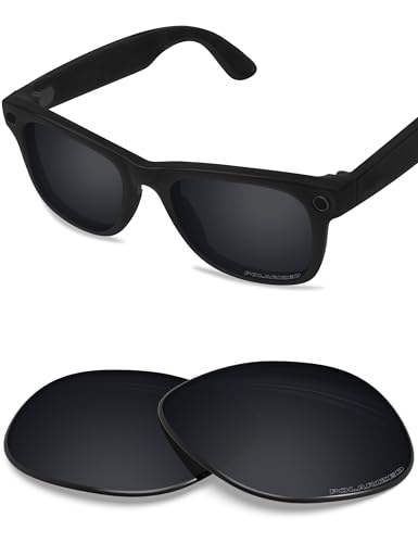 BlazerBuck Polarisierte Ersatzgläser für RayBan Meta Wayfarer RW4008 Brillen gegen Salz, Schwarz, polarisiert, 0 BlazerBuck Polarisierte Ersatzgläser für RayBan Meta Wayfarer RW4008 Brillen gegen Salz, Schwarz, polarisiert, 0 von BlazerBuck