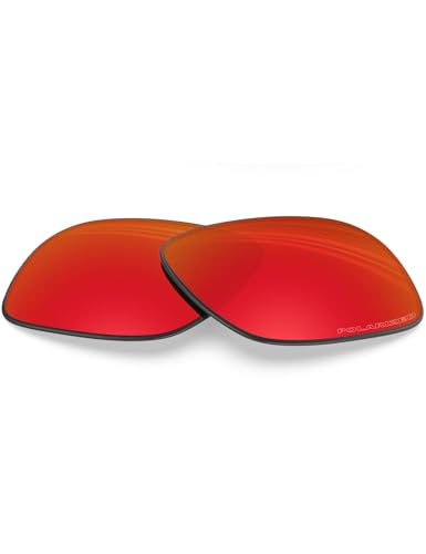 BlazerBuck Polarisierte Ersatzgläser für RayBan Olympian I Deluxe RB3119M 62 mm Sonnenbrille, Feuerrot, polarisiert, 0 von BlazerBuck