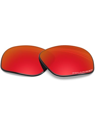 BlazerBuck Polycarbonat Polarisierte Ersatzgläser für BOSE Alto M/L BMD0006 Sonnenbrillen - Feuerrot von BlazerBuck