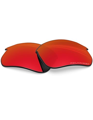 BlazerBuck Polycarbonat Polarisierte Ersatzgläser für BOSE Tempo Sonnenbrillen - Feuerrot von BlazerBuck