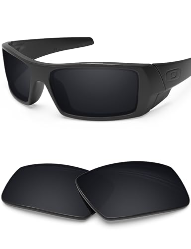 BlazerBuck Polycarbonat Polarisierte Ersatzgläser für Oakley Gascan - Schwarz AR Beschichtet von BlazerBuck